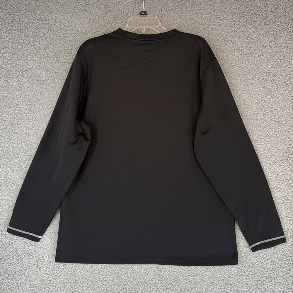 Utah Jazz NBA Black & White Long Sleeve crew neck Men's XL sweater pullover - Picture 11 of 13